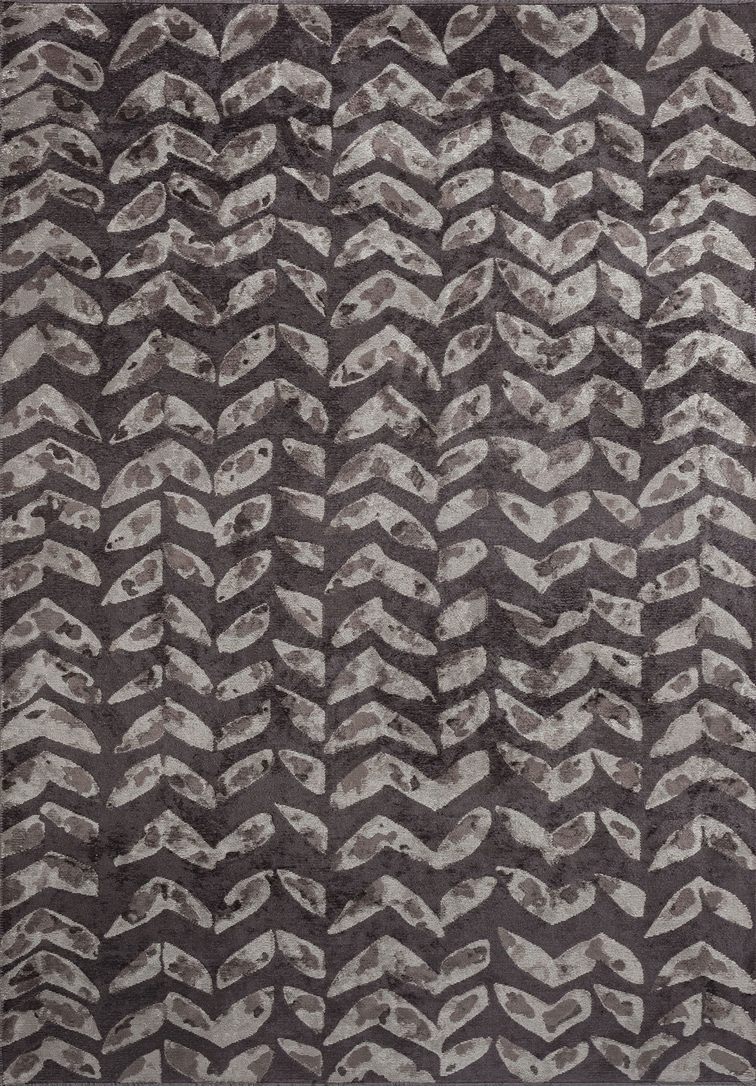 NOVA CHARCOAL - DARK GREY - BONE RUG - 1