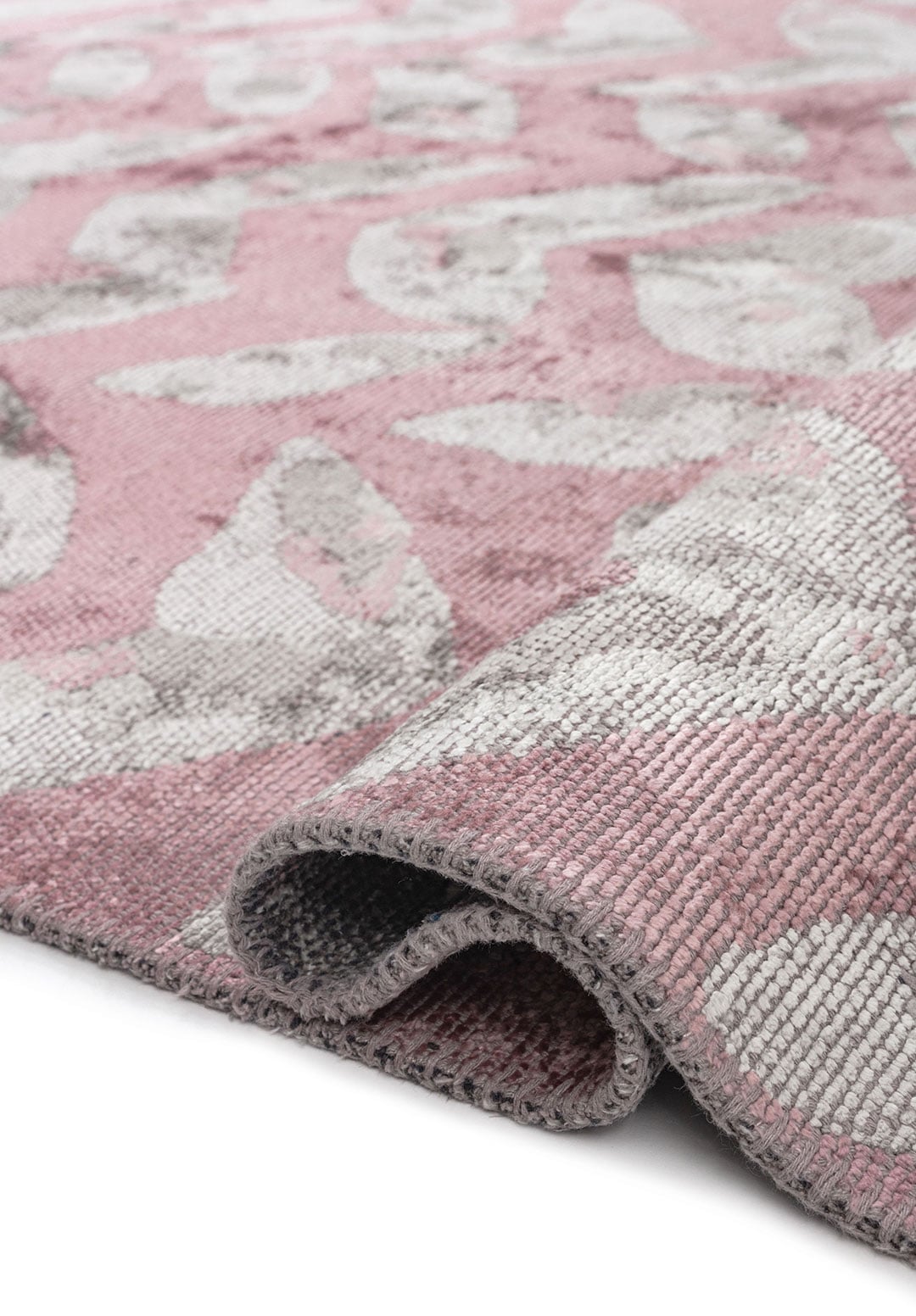 NOVA DAMSON - GREY - BONE RUG - 2