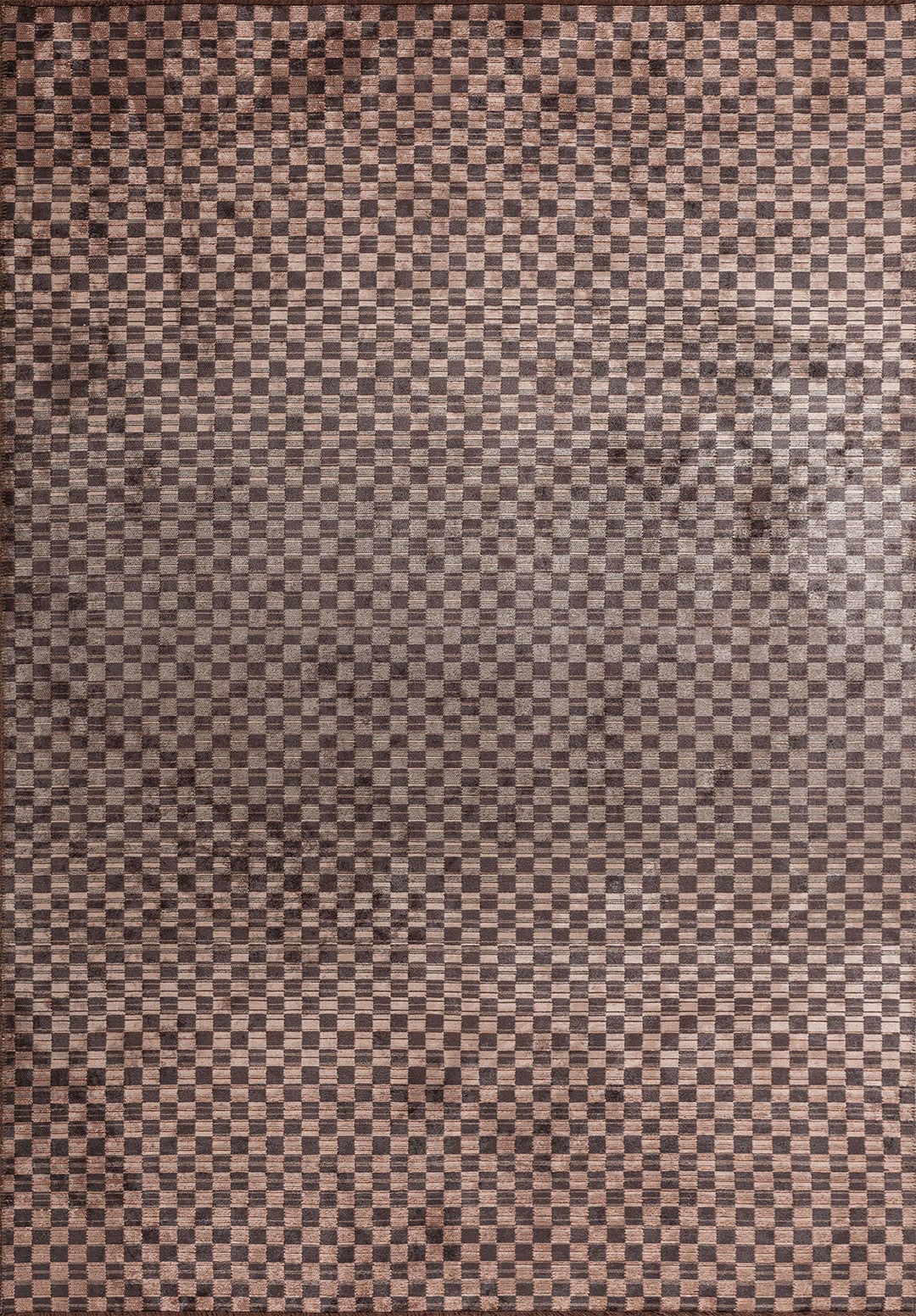 MOSAIC CHARCOAL - DARK GREY - COPPER - GREY RUG