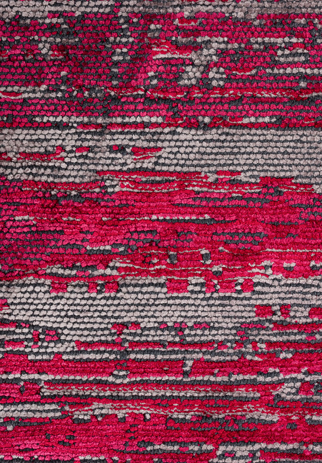 TWILIGHT LIGHT GREY - FUSCHIA - MAGENTA RUG - 5