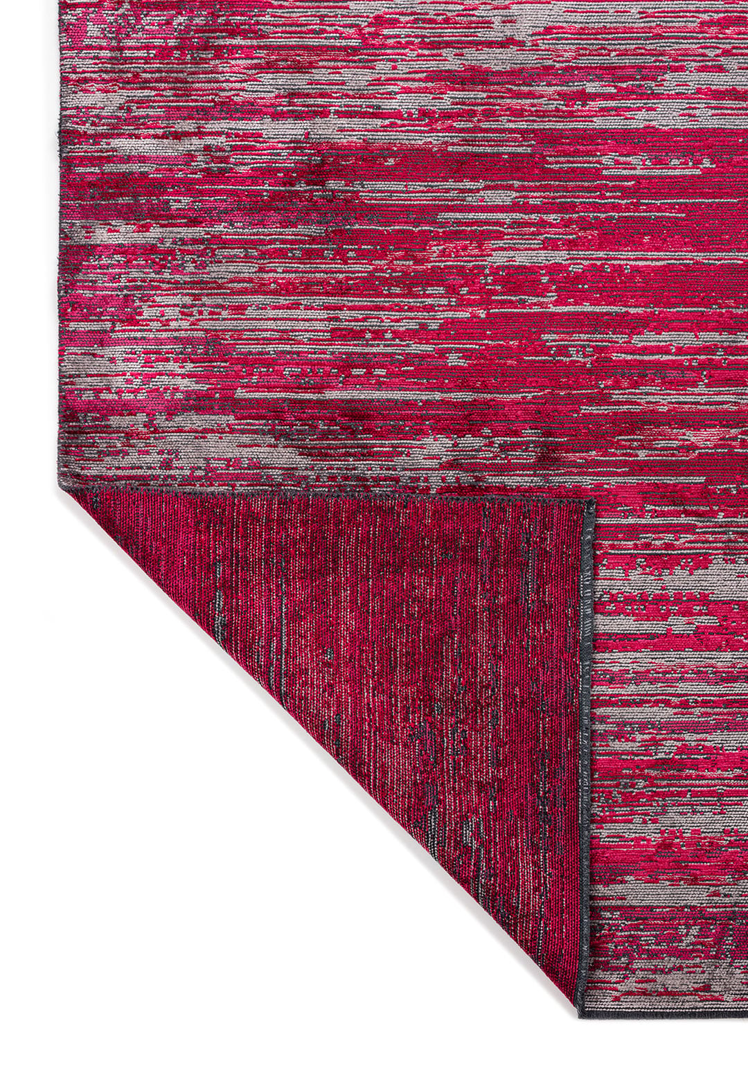 TWILIGHT LIGHT GREY - FUSCHIA - MAGENTA RUG - 3