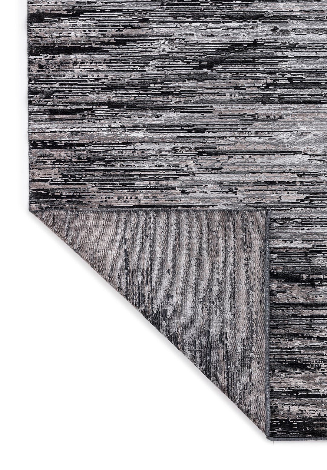 TWILIGHT BLACK - DARK GREY - LIGHT GREY RUG - 3