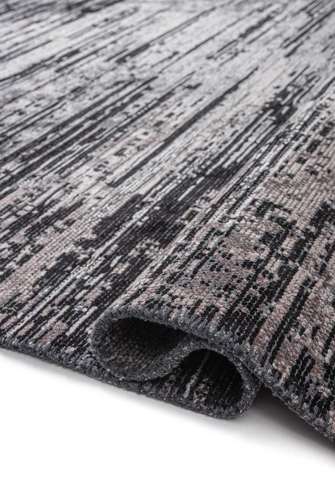 TWILIGHT BLACK - DARK GREY - LIGHT GREY RUG - 2