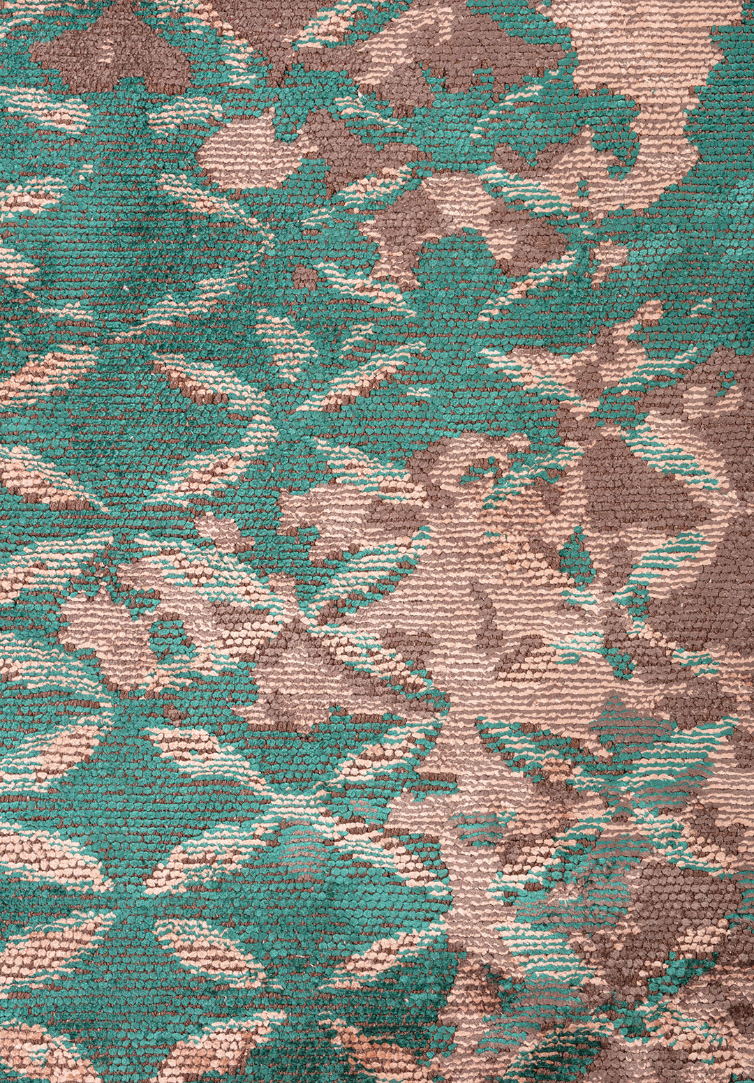 BLOOM DARK MINK - DARK GREEN - COPPER RUG - 5