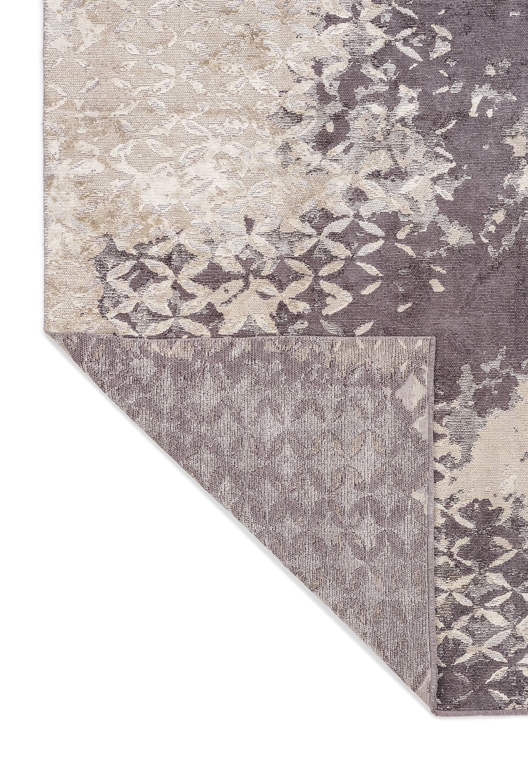 BLOOM CHARCOAL - CREAM - BONE RUG - 3
