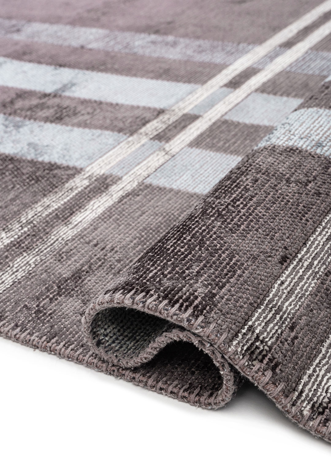 SCOTCH BLUE - BONE - CHARCOAL RUG - 2
