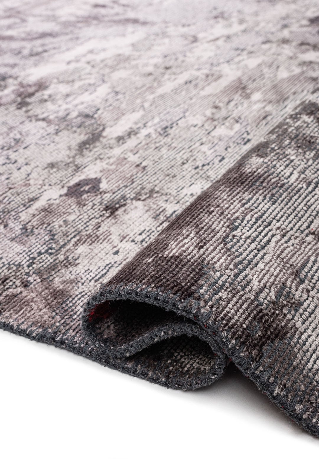 MEADOW RED - BLACK - CHARCOAL - GREY - BONE RUG - 2