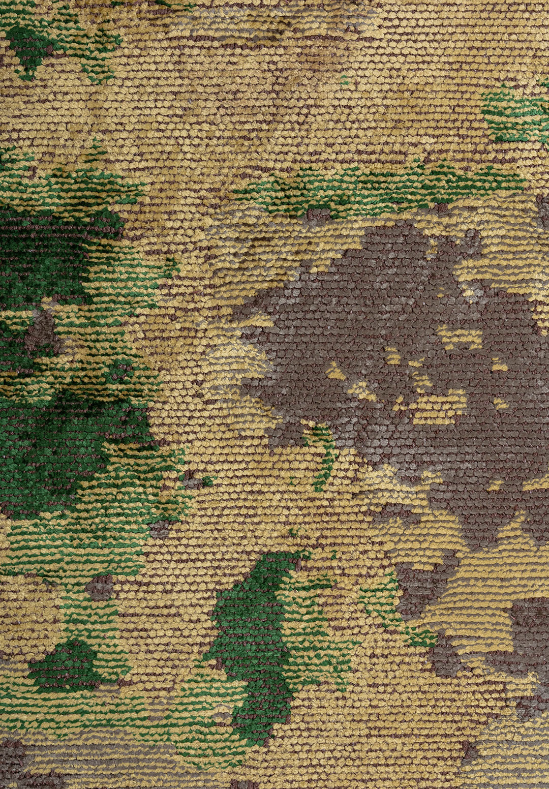 MEADOW ANTHRACITE - FOREST GREEN - OLIVE GREEN - KHAKI - CREAM RUG - 5