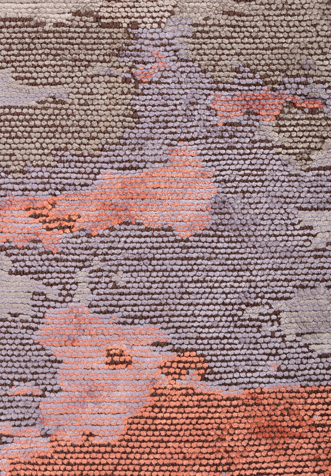 MEADOW CORAL - MAGENTA - LILAC - GREY - LIGHT GREY RUG - 5