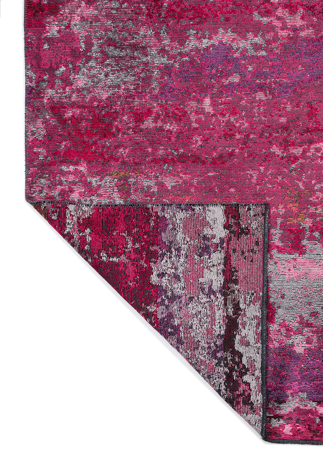 OASIS PURPLE - CHERRY - MAGENTA - TERRA - FUSCHIA - LIGHT GREY RUG - 3