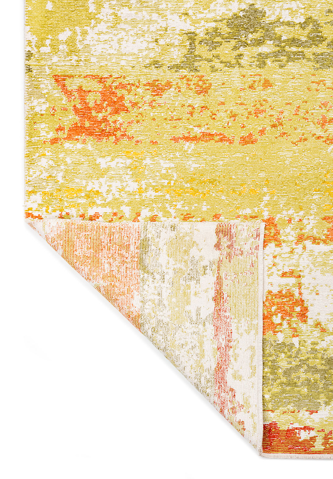OASIS GREEN - RUST - TERRA - YELLOW - LIGHT GREY - ECRU RUG - 3