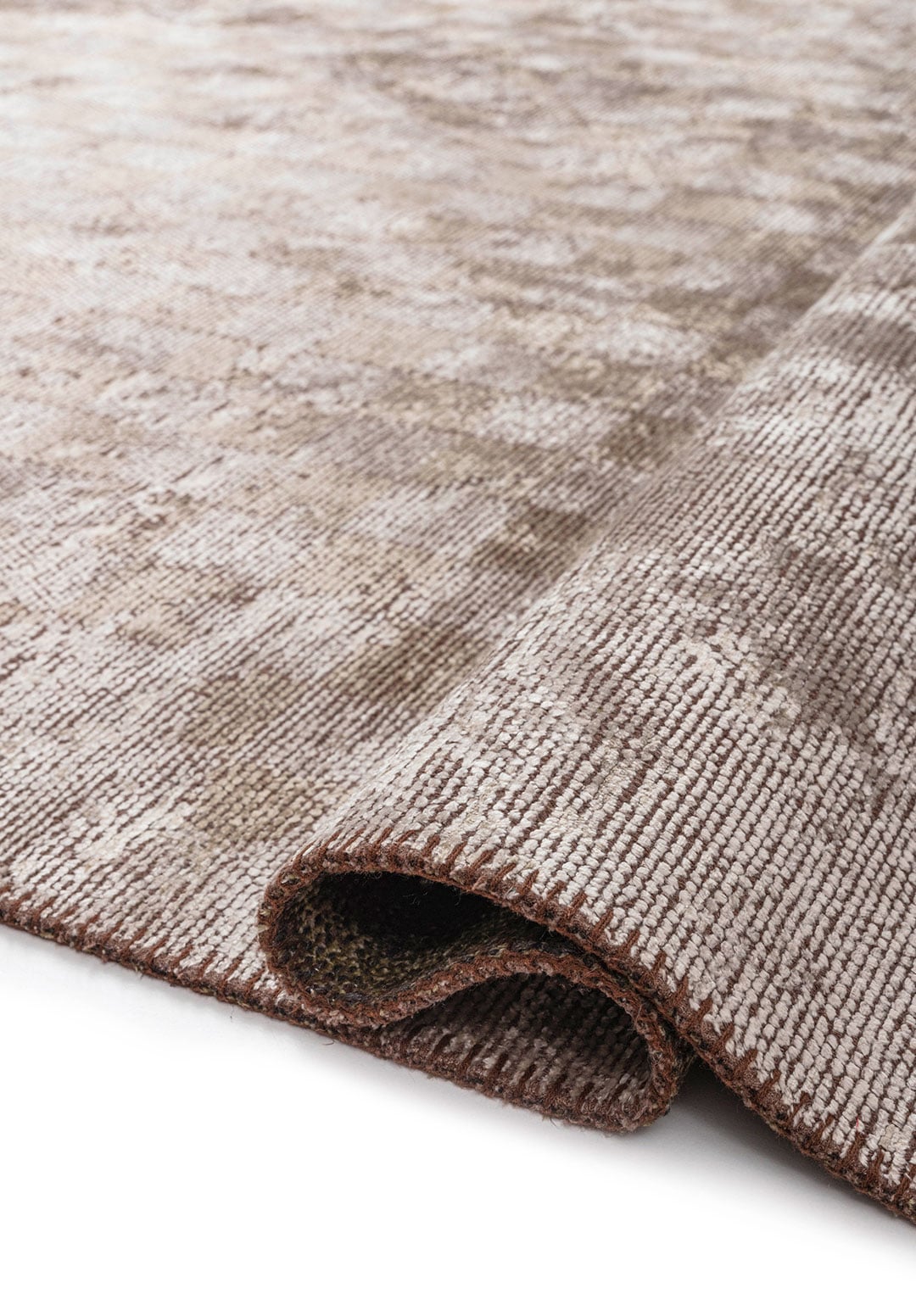 MIRAGE BEIGE - GREEN - BONE RUG - 2