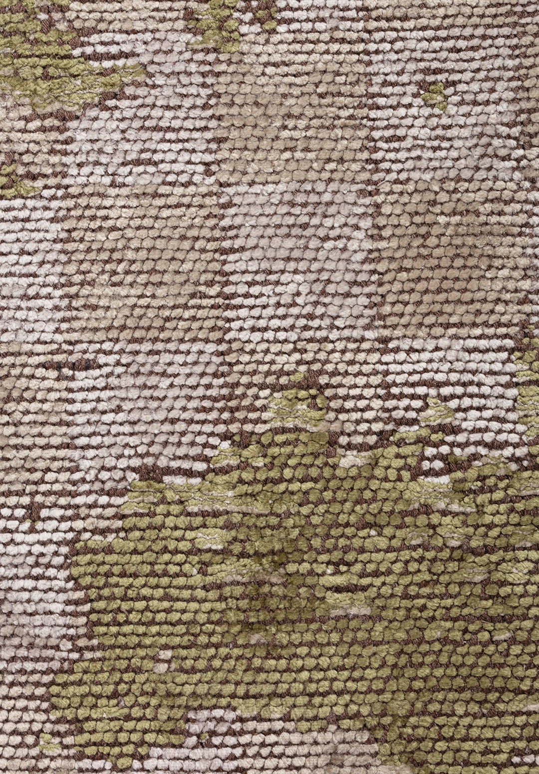MIRAGE BEIGE - GREEN - BONE RUG - 5