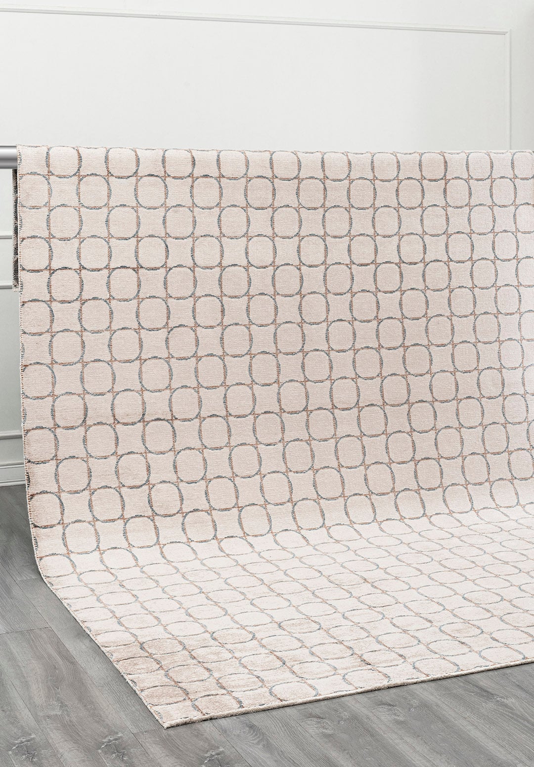 EQUINOX CACAO - PETROL - STONE RUG - 4