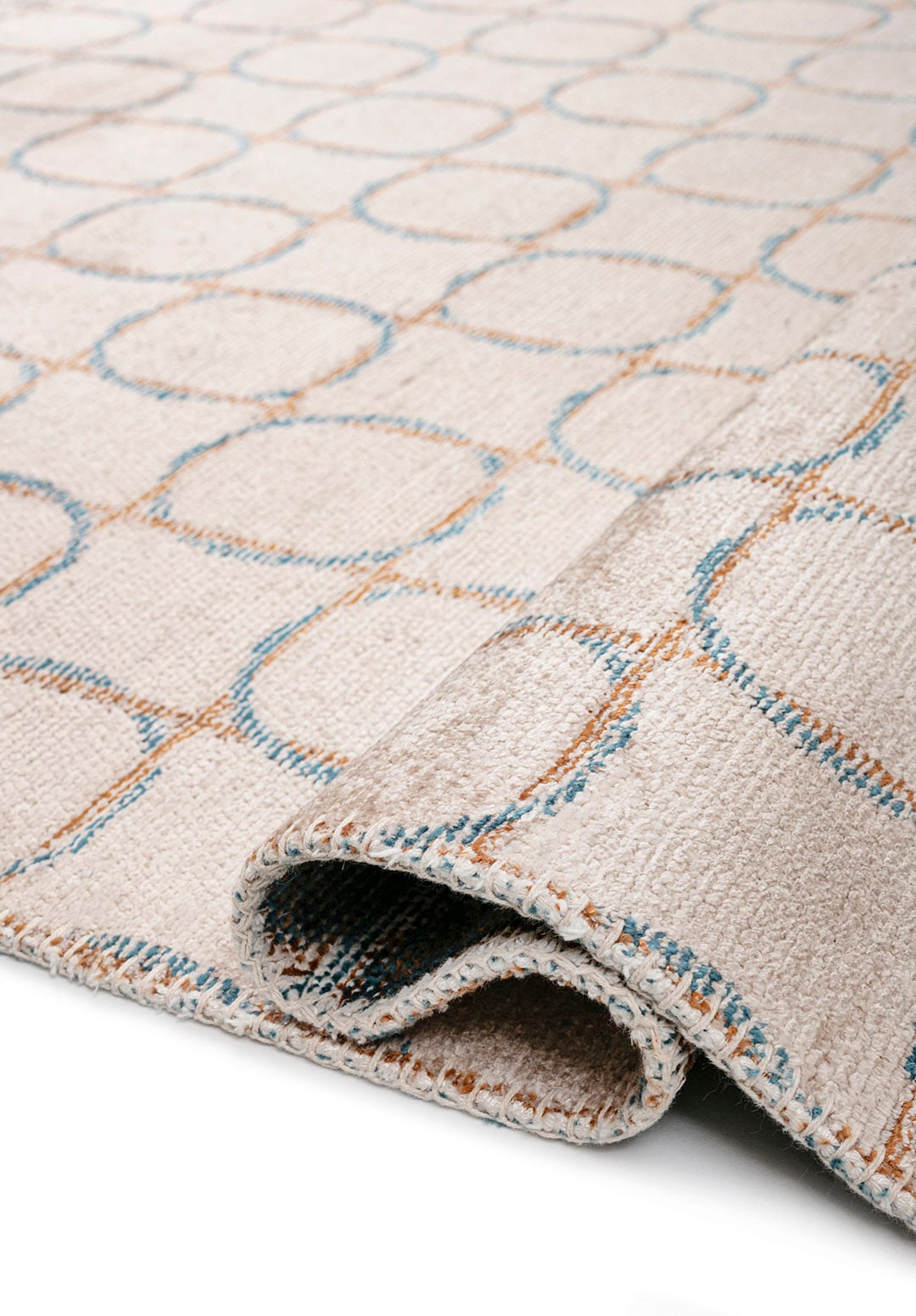 EQUINOX CACAO - PETROL - STONE RUG - 2