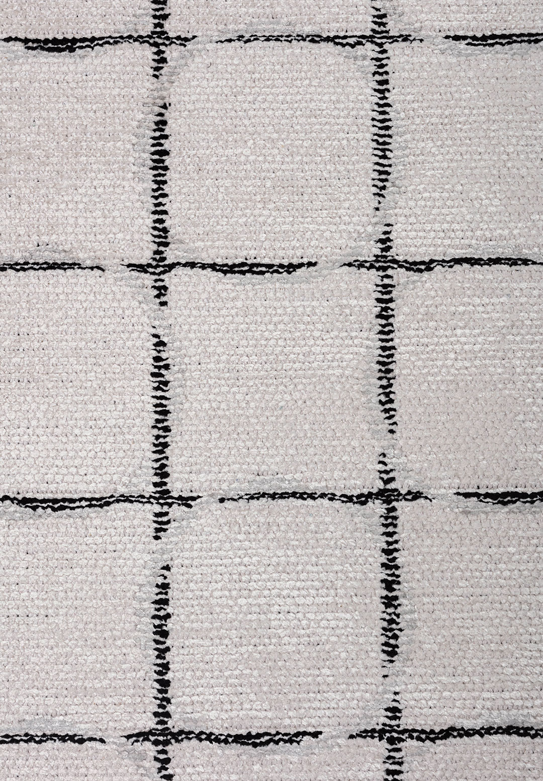 EQUINOX BLACK - LIGHT GREY - ECRU RUG - 5