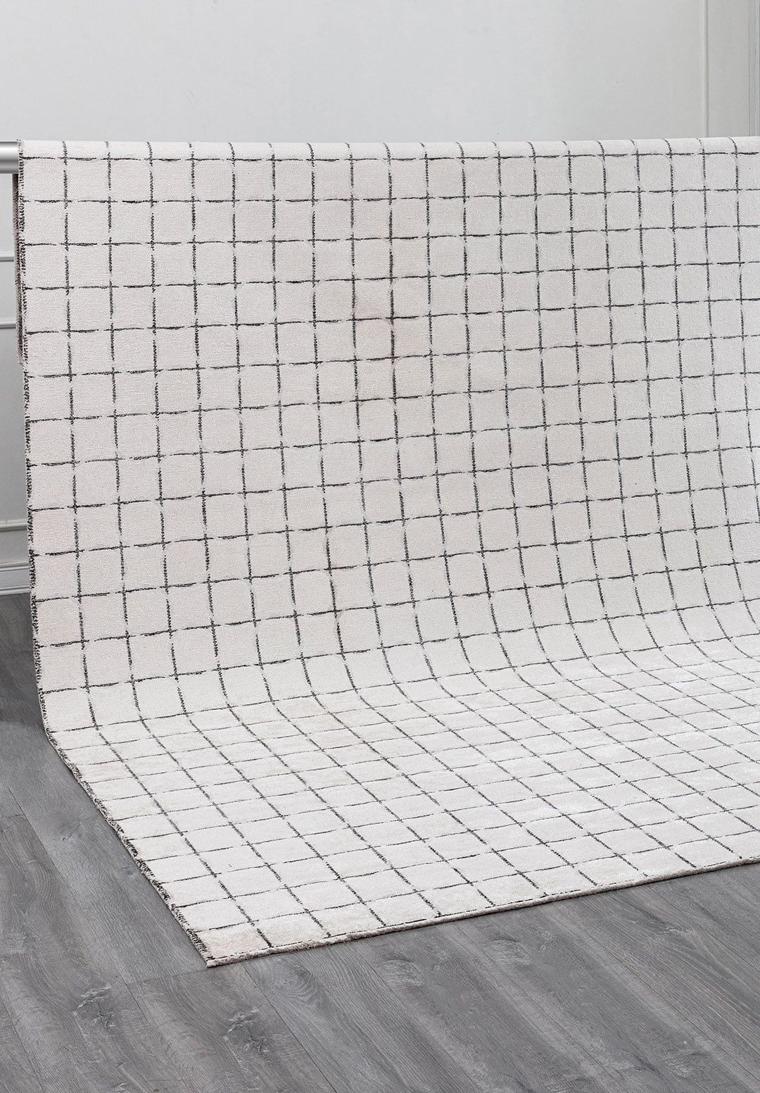 EQUINOX BLACK - LIGHT GREY - ECRU RUG - 4