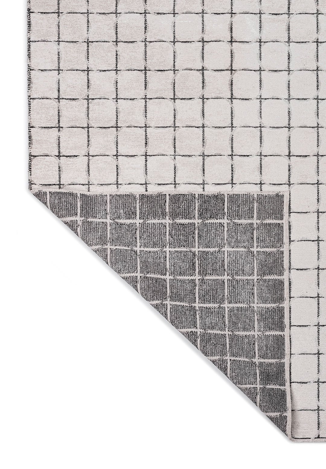 EQUINOX BLACK - LIGHT GREY - ECRU RUG - 3