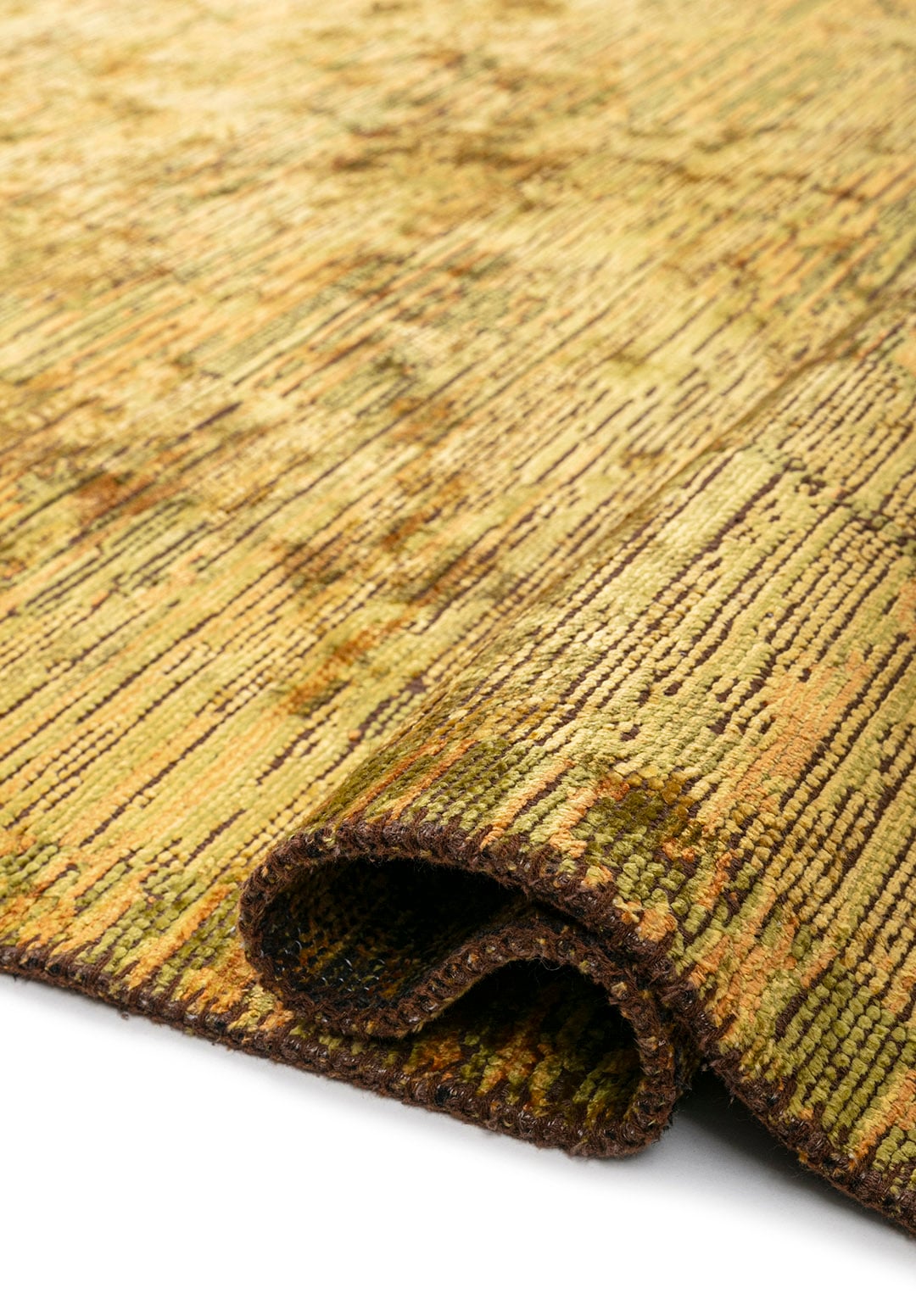 THALIA MUSTARD - KIWI - YELLOW RUG - 2