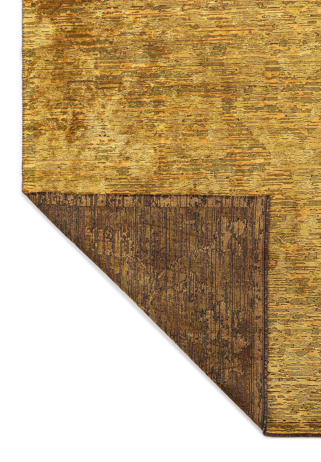 THALIA MUSTARD - KIWI - YELLOW RUG - 3