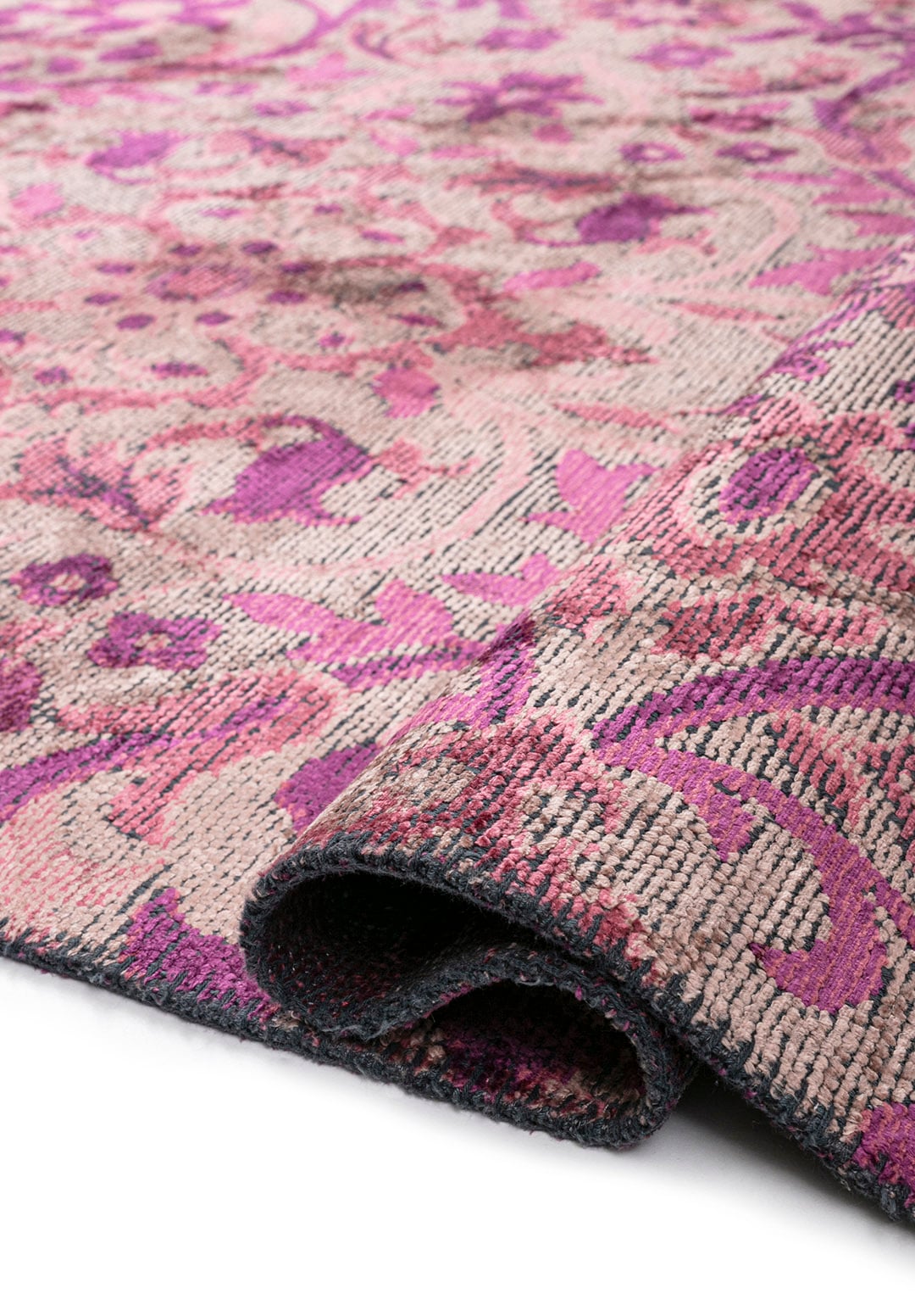VIOLETTA COPPER - ROSE - PURPLE RUG - 2