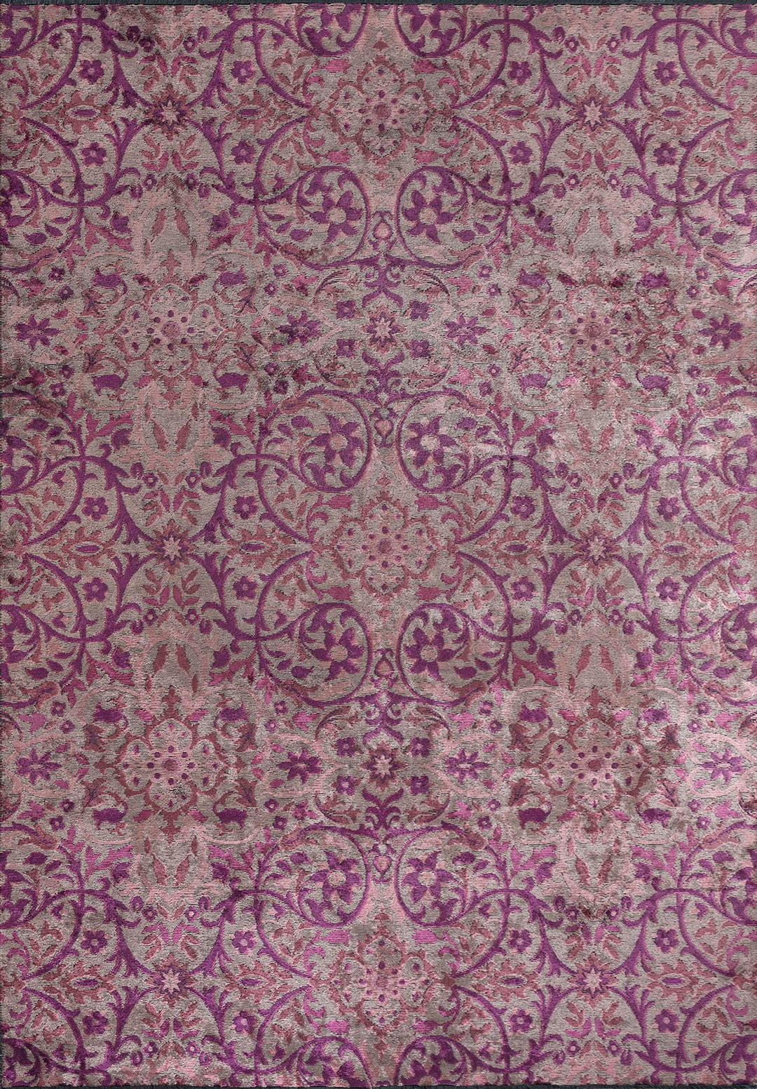 VIOLETTA COPPER - ROSE - PURPLE RUG
