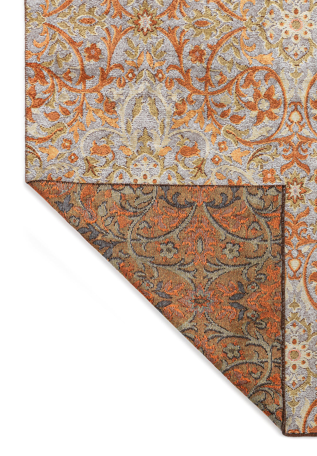 VIOLETTA ICE BLUE - OLIVE GREEN - TERRA RUG - 3