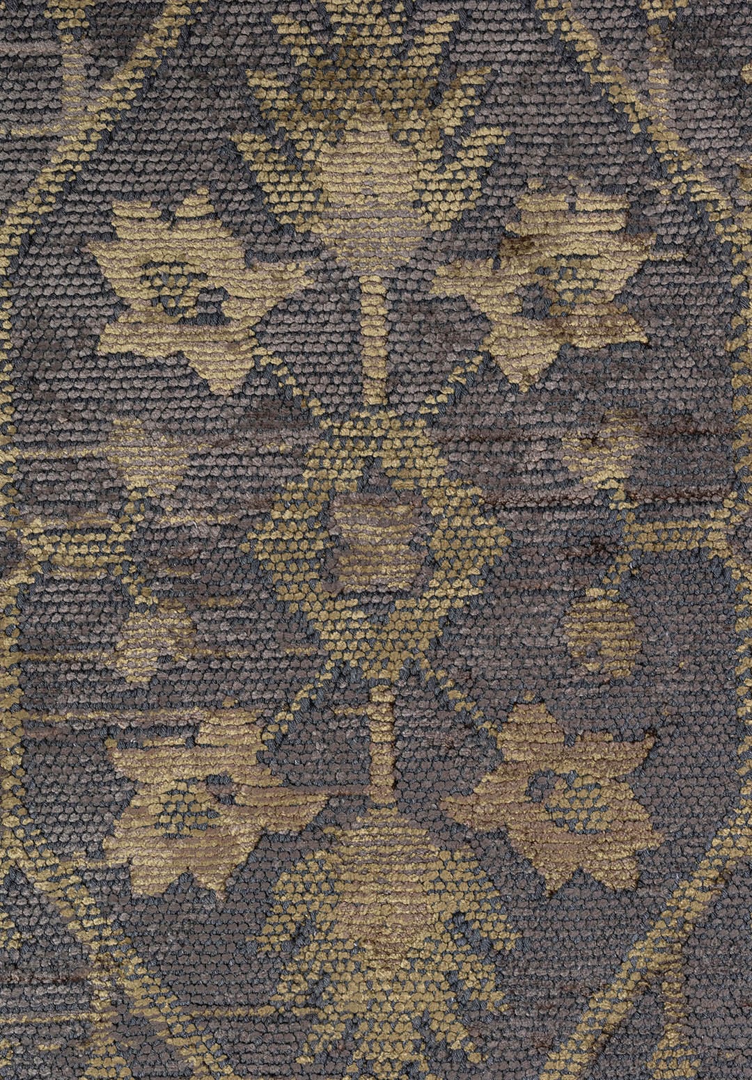 FLEUR KHAKI - GREEN - ANTHRACITE RUG - 5
