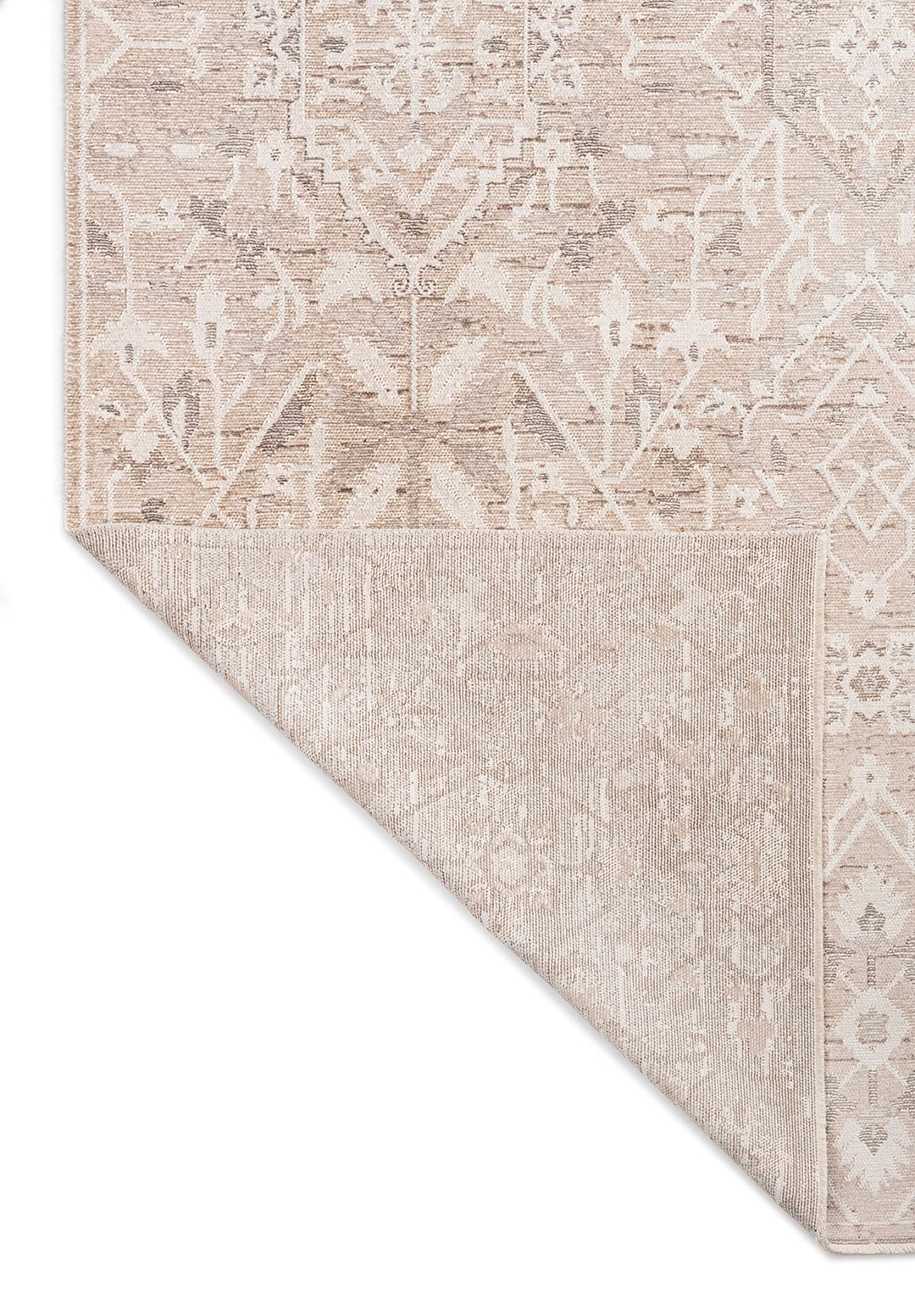 FLEUR NOUGAT - ECRU - STONE RUG - 3