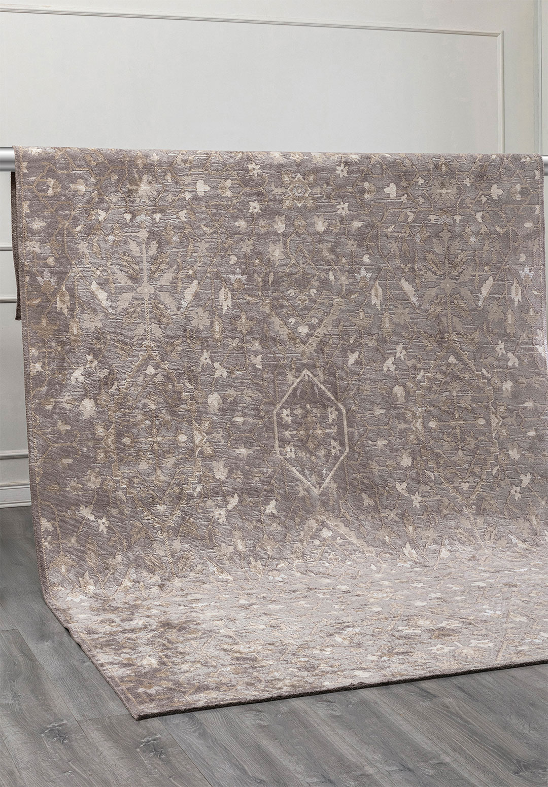 FLEUR BONE - BEIGE - GREY RUG - 4