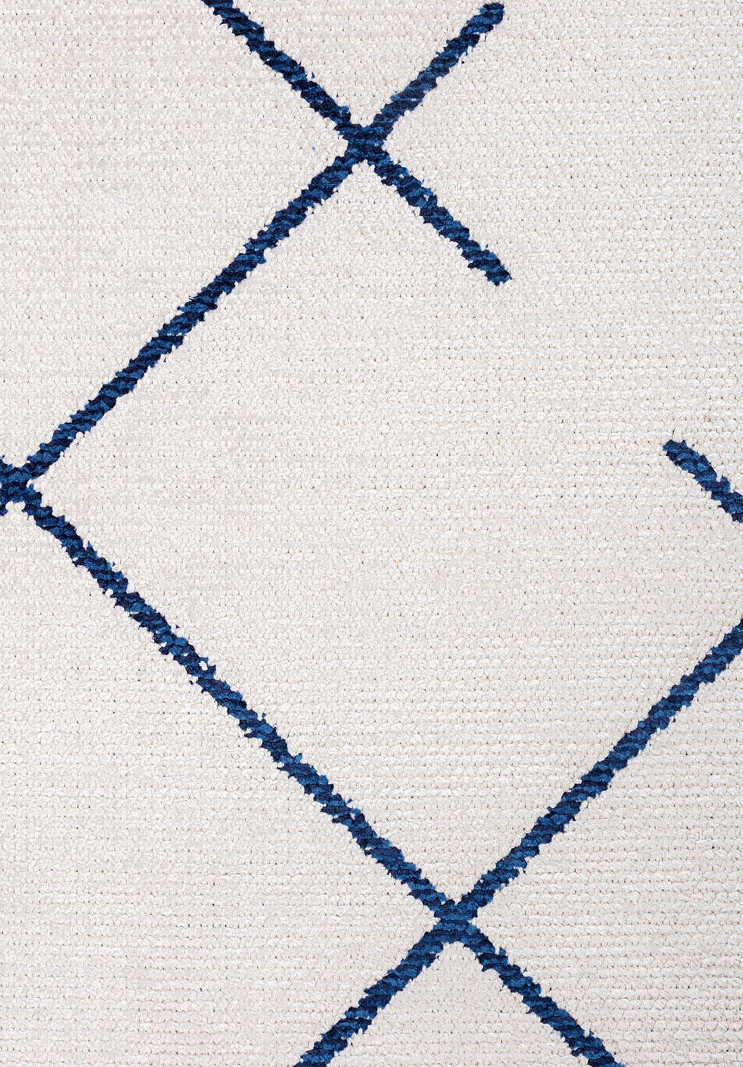 FUSE NAVY BLUE - DARK NAVY - ECRU RUG - 5