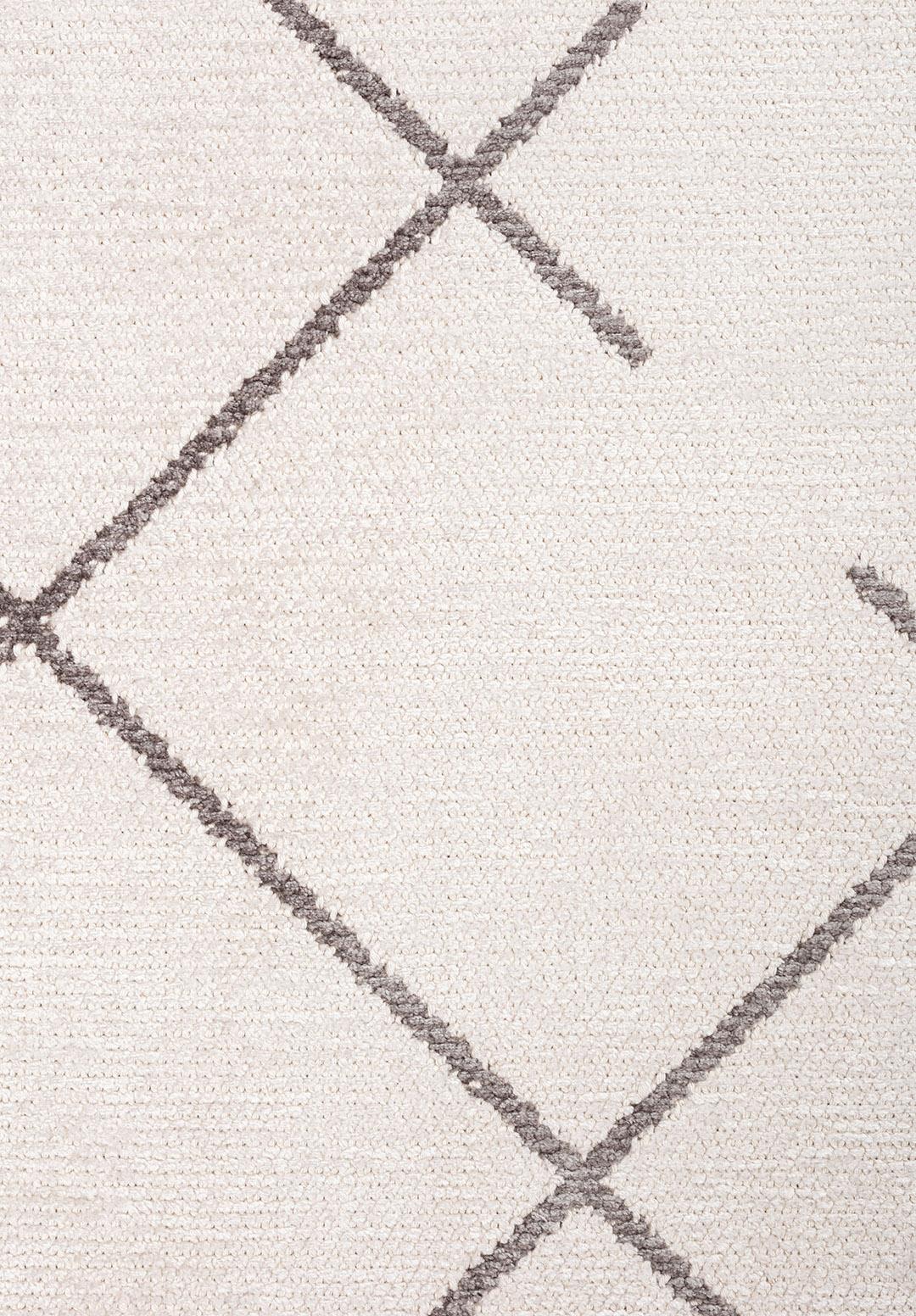 FUSE DARK GREY - GREY - ECRU RUG - 5