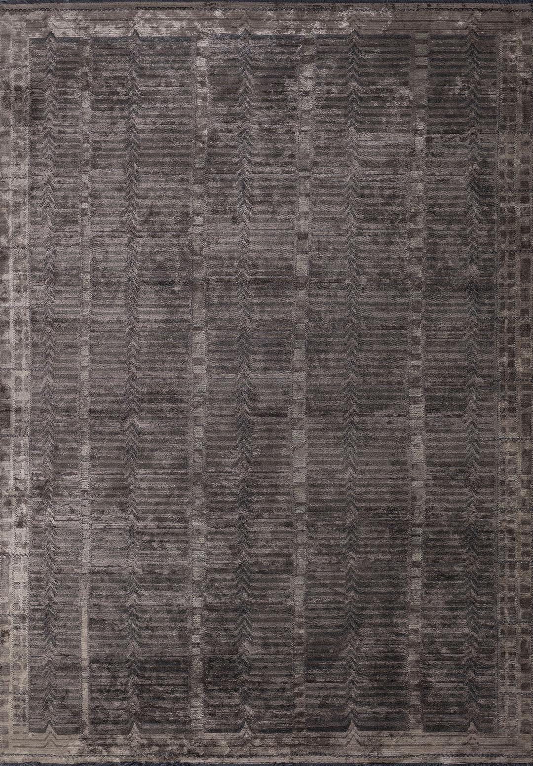 INCA ANTHRACITE - DARK GREY - BEIGE RUG