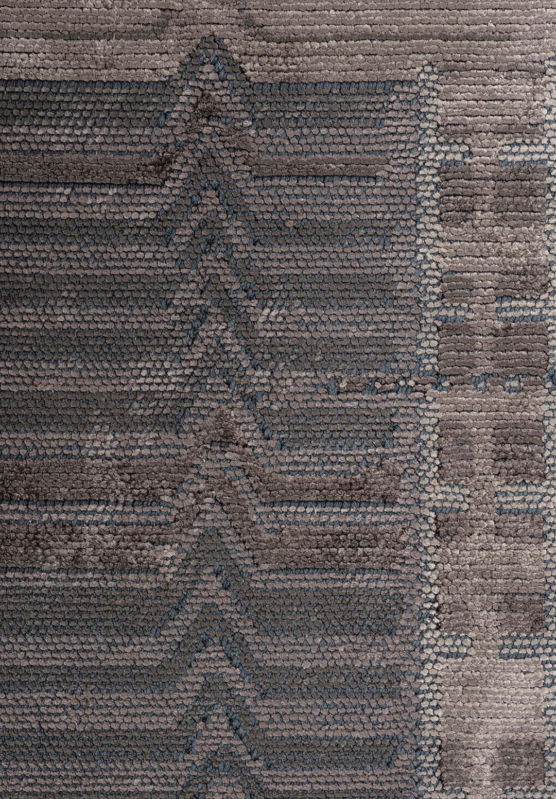 INCA ANTHRACITE - DARK GREY - BEIGE RUG - 5