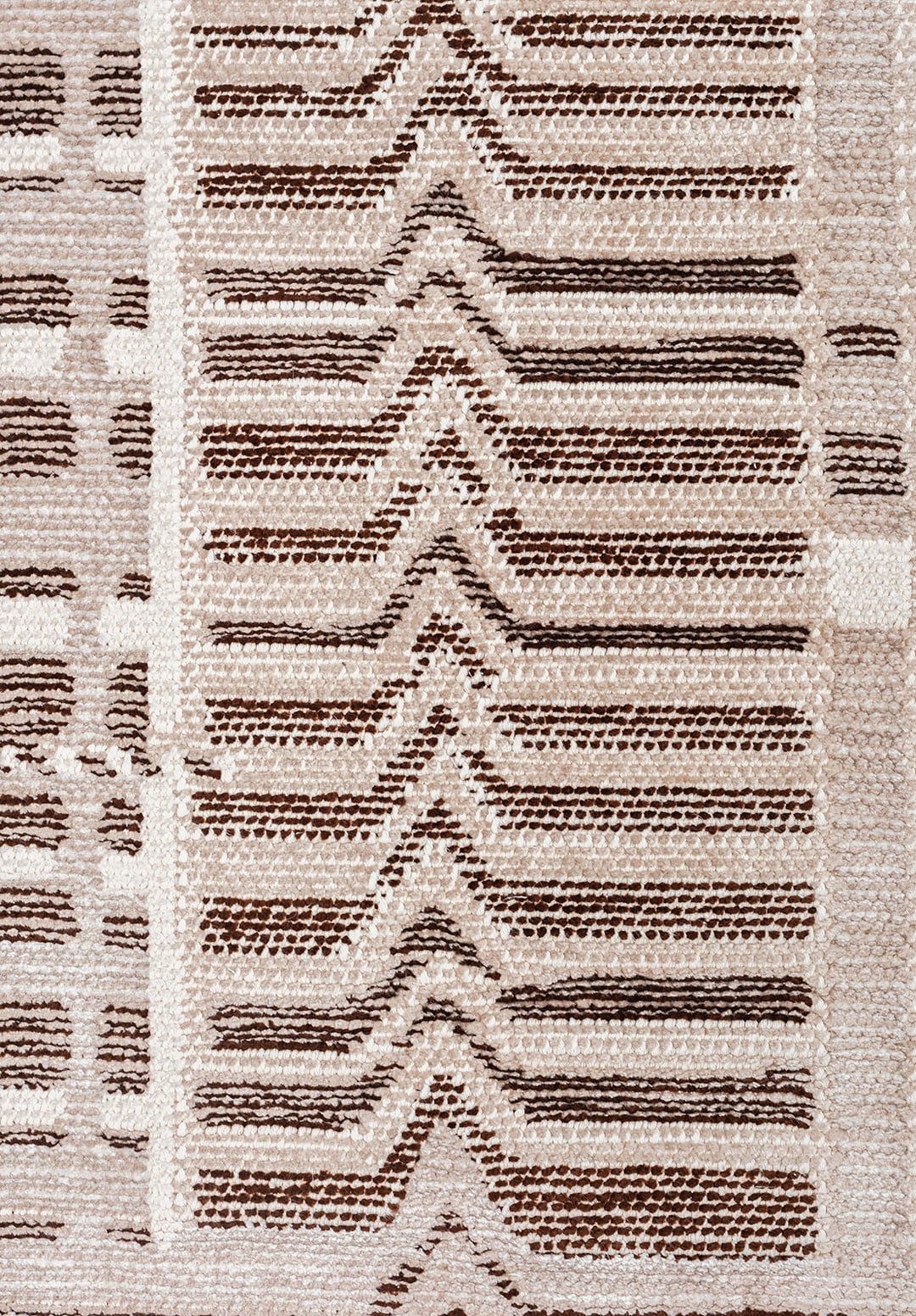 INCA DARK BROWN - STONE - ECRU RUG - 5