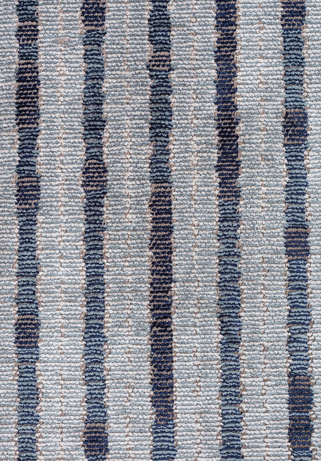 GLACIER DARK NAVY - BLUE - WHITE RUG - 5