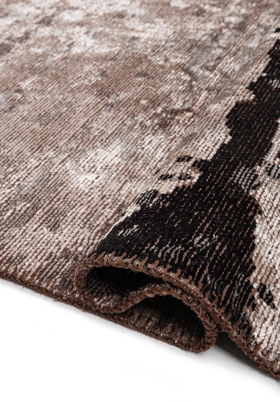 DUSK BLACK - DARK GREY - BONE RUG - 2