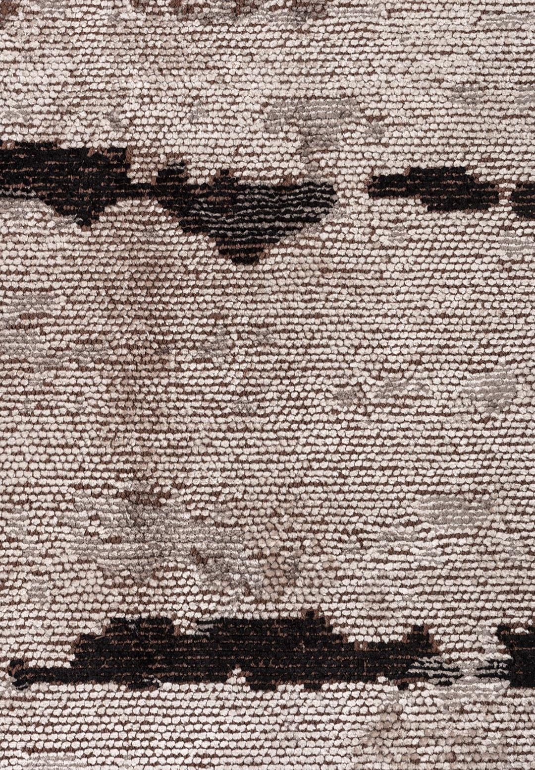 DUSK BLACK - DARK GREY - BONE RUG - 5