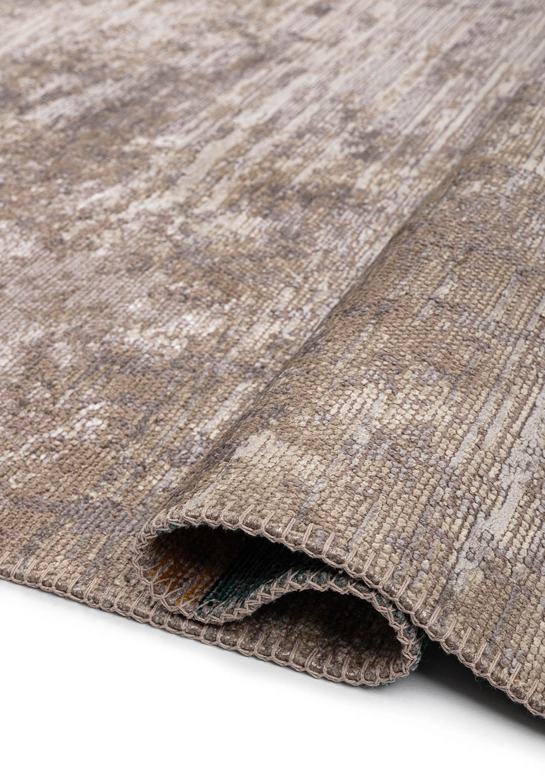 MEDALLION BONE - BEIGE - GREY - GOLD - DARK GREEN - NAVY BLUE RUG - 2