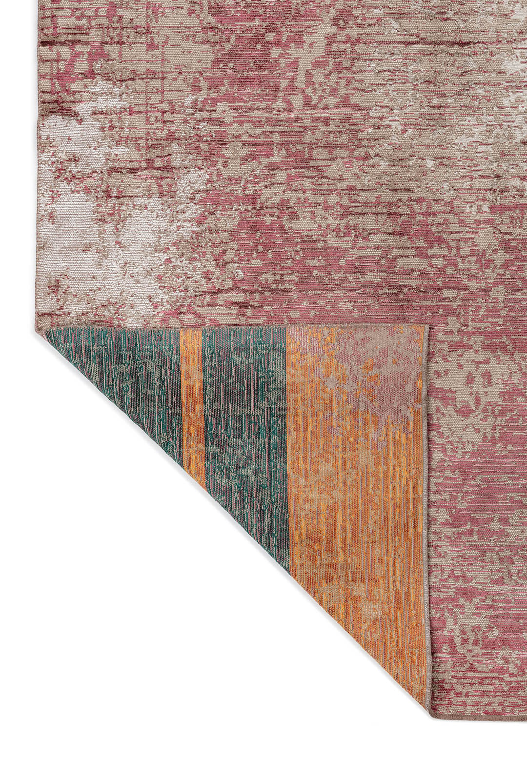 MEDALLION BONE - BEIGE - ROSE - MUSTARD - DARK GREEN - NAVY BLUE RUG - 3