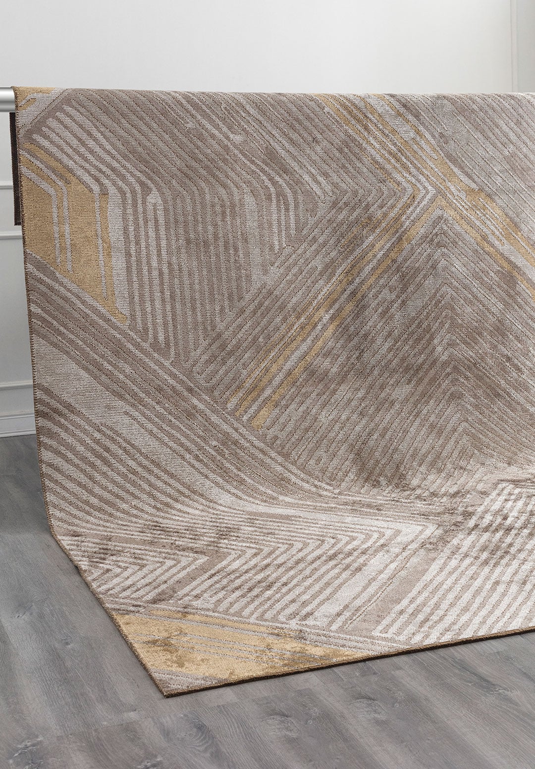 CAVERN DARK GREY - DARK BEIGE - GREY - LIGHT GREY RUG - 4