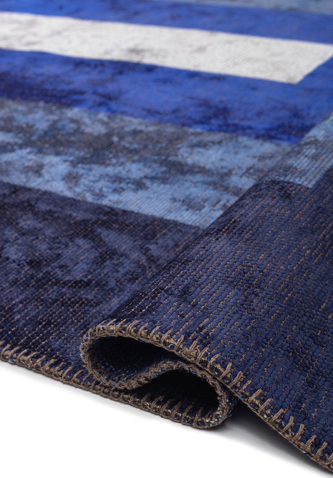 HALL DARK NAVY - NAVY BLUE - SAX BLUE - ICE BLUE RUG - 2