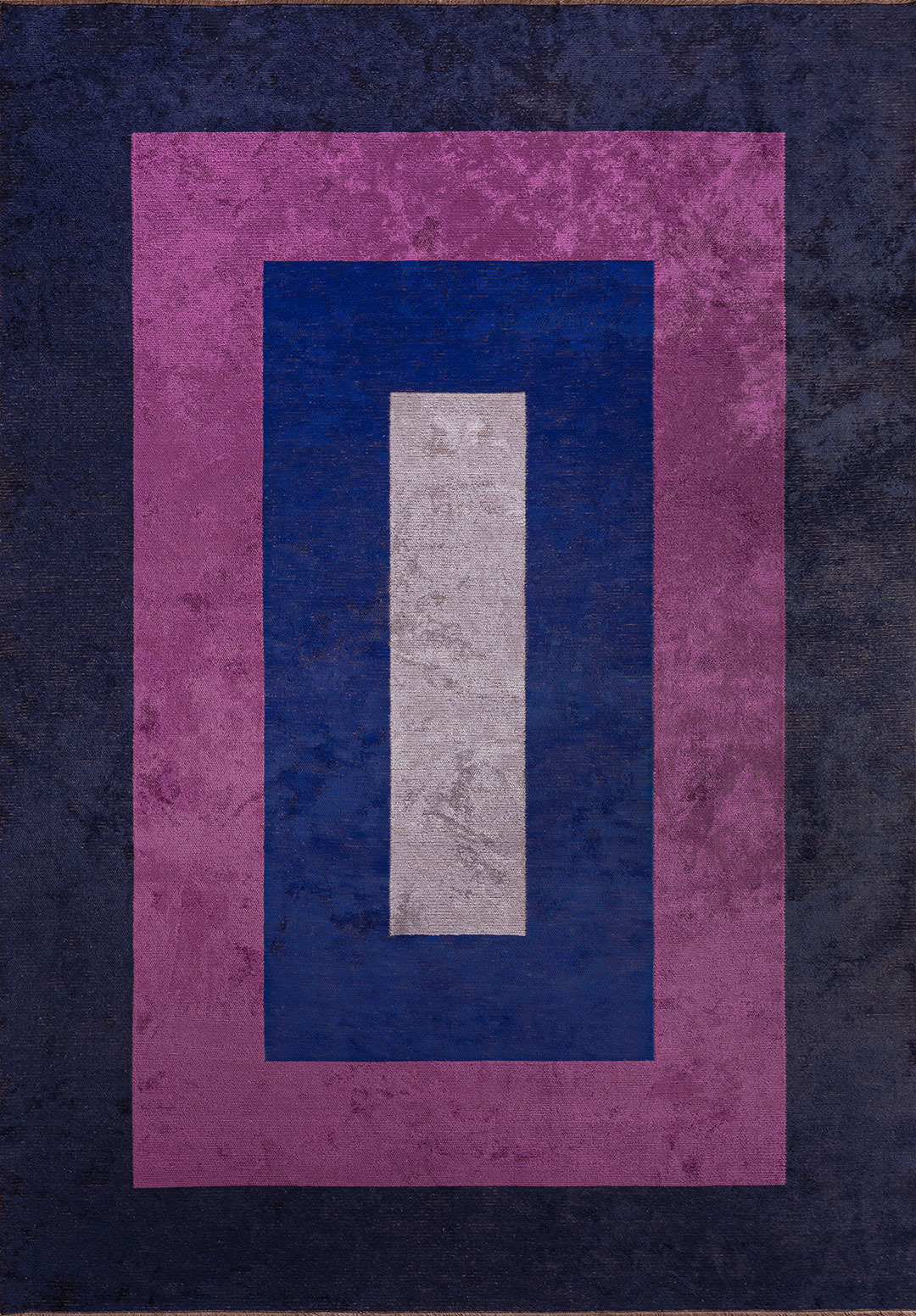 HALL DARK NAVY - PURPLE - SAX BLUE - LILAC RUG - 1