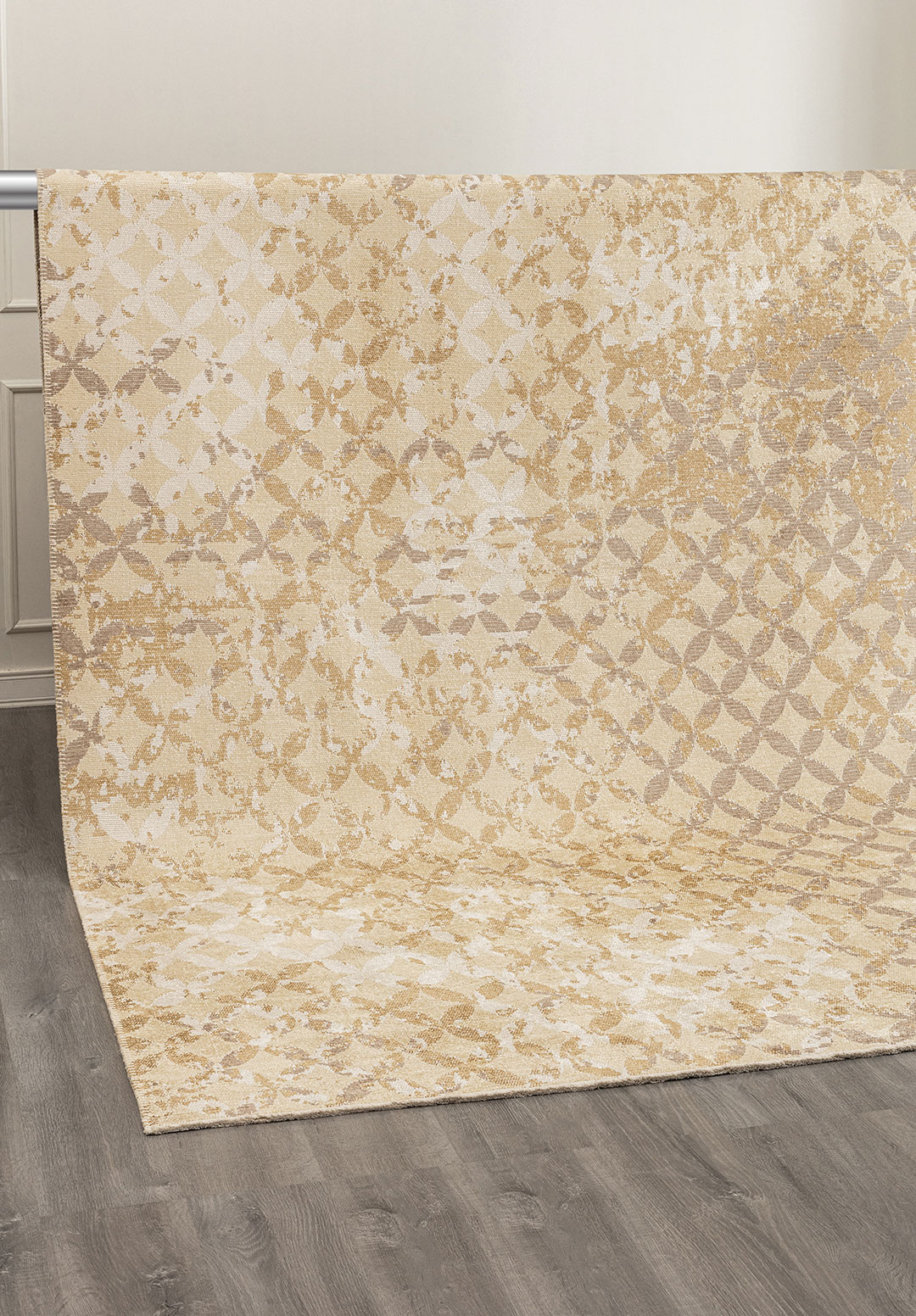 LILY NOUGAT - DARK BEIGE - CREAM - ECRU RUG - 4