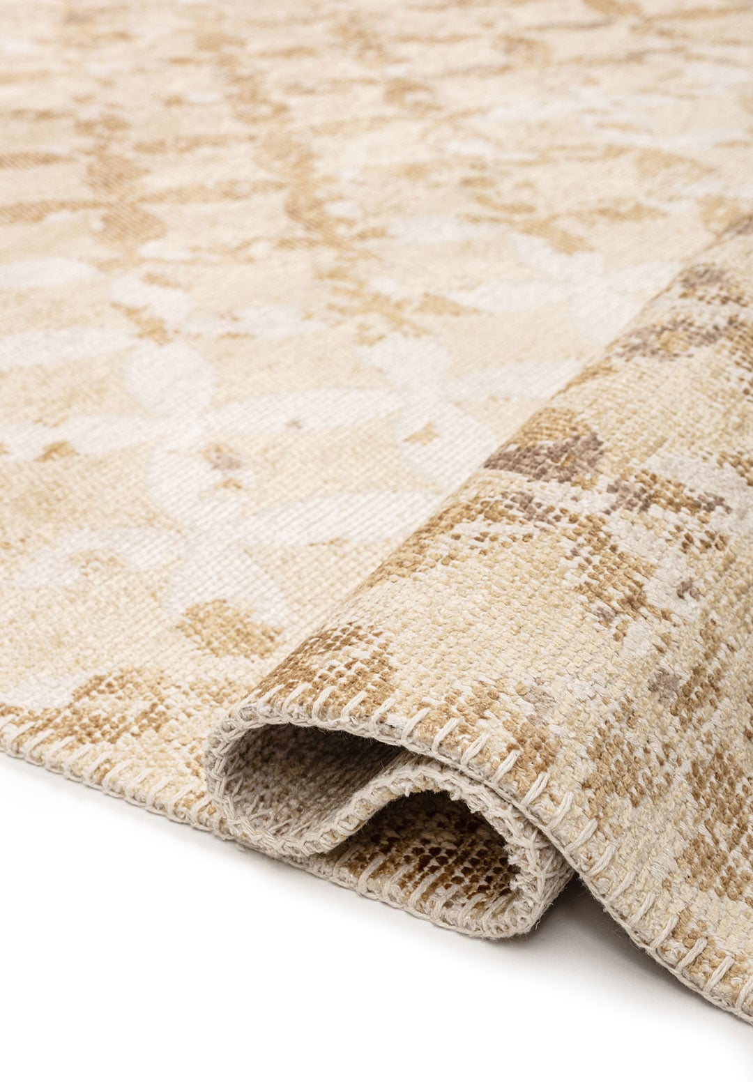 LILY NOUGAT - DARK BEIGE - CREAM - ECRU RUG - 2