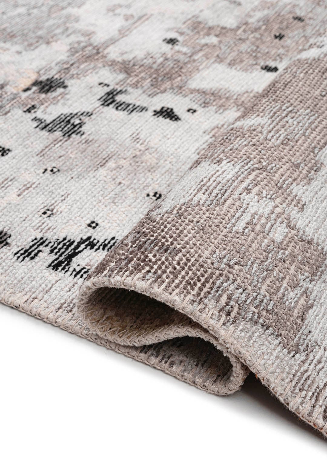 SERENITY ECRU - LIGHT GREY - DARK GREY - CREAM - TERRA - BLACK RUG - 2