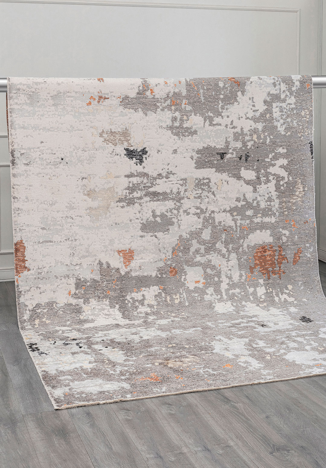 SERENITY ECRU - LIGHT GREY - DARK GREY - CREAM - TERRA - BLACK RUG - 4