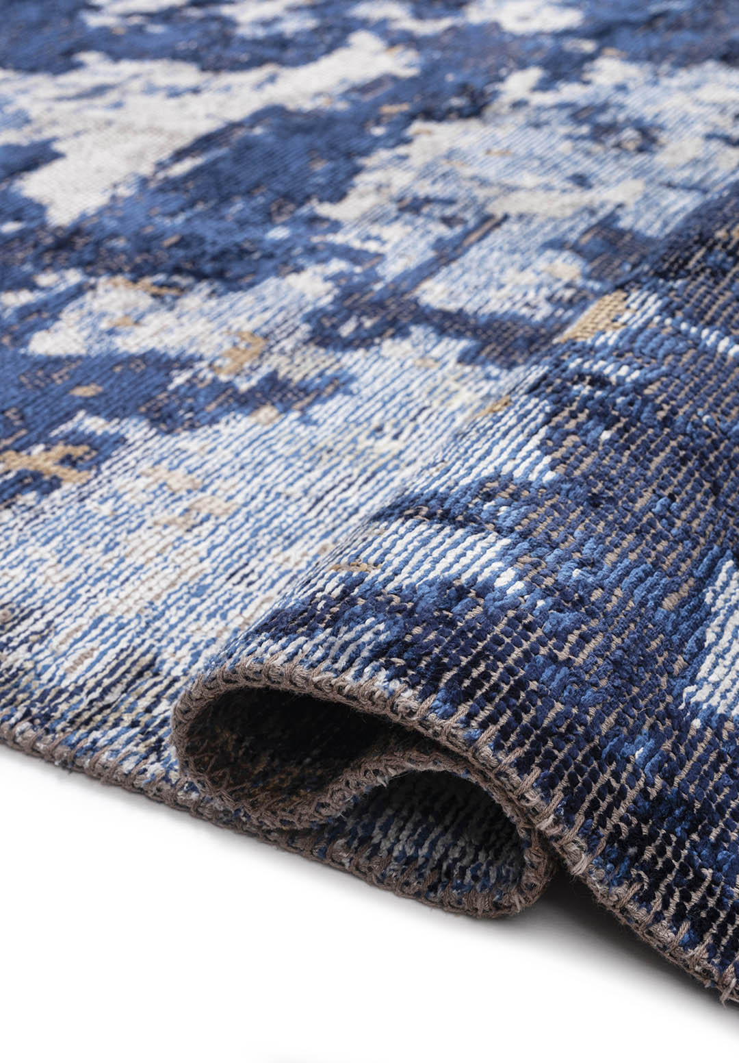 SERENITY BONE - NAVY BLUE - DARK NAVY - MINK - ICE BLUE - BEIGE RUG - 2