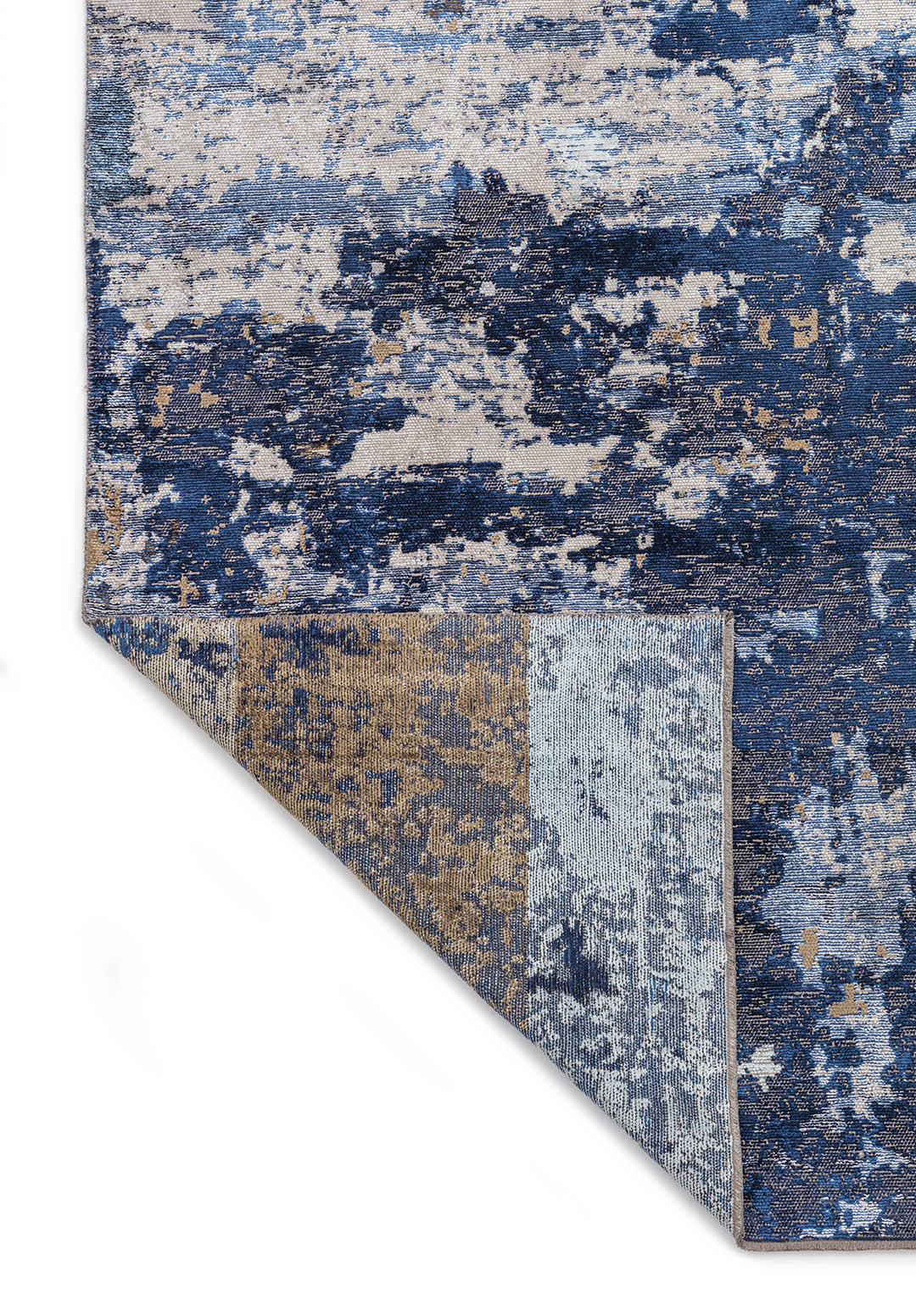 SERENITY BONE - NAVY BLUE - DARK NAVY - MINK - ICE BLUE - BEIGE RUG - 3