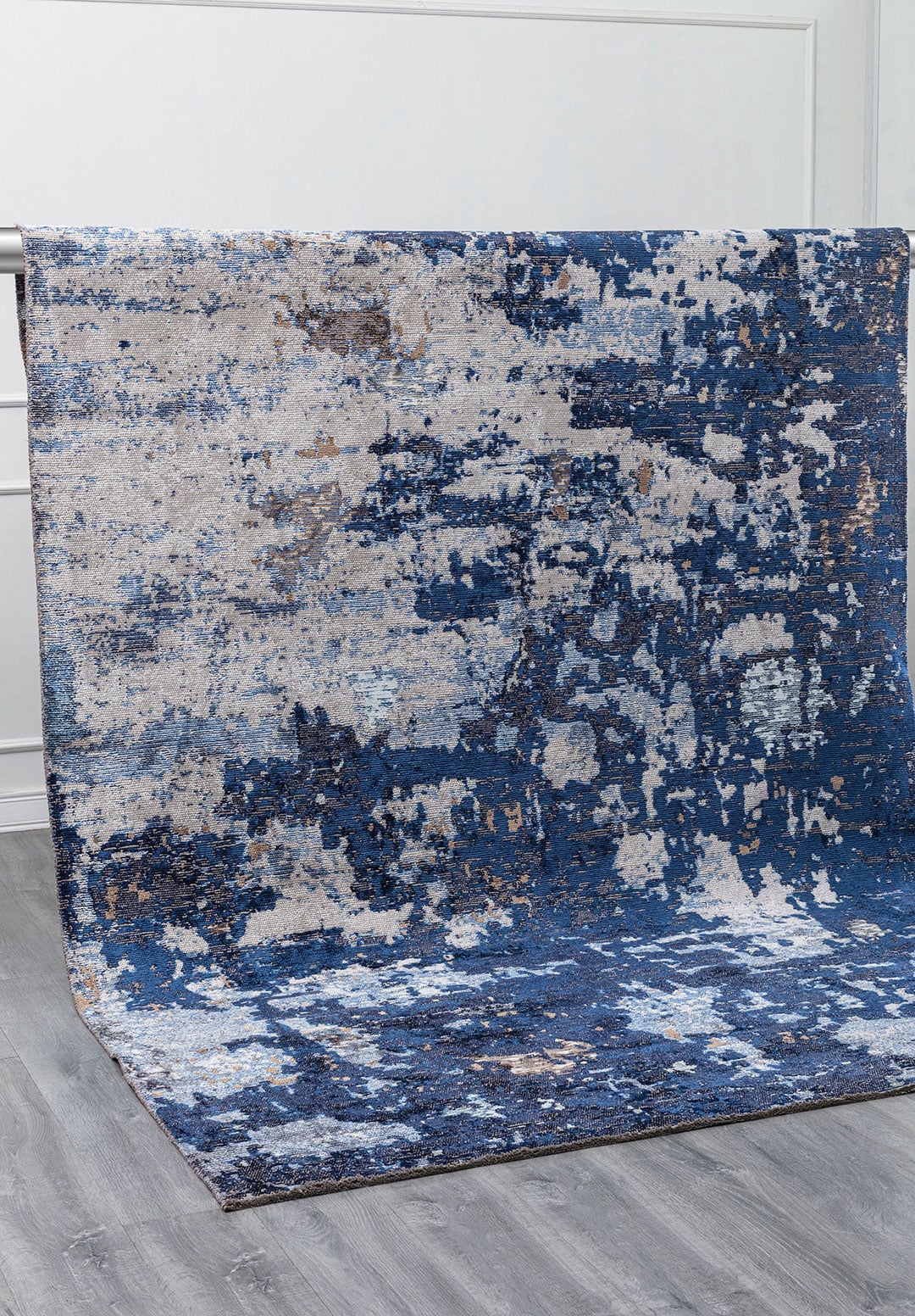 SERENITY BONE - NAVY BLUE - DARK NAVY - MINK - ICE BLUE - BEIGE RUG - 4